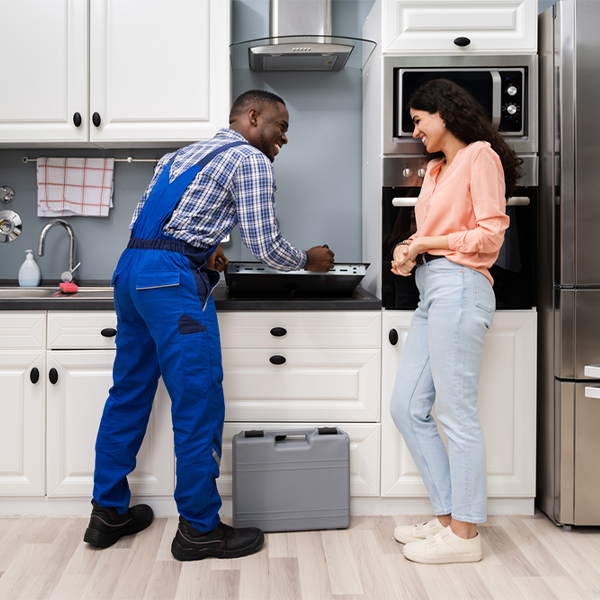 how long does it typically take to complete cooktop repair services in Vandalia Michigan